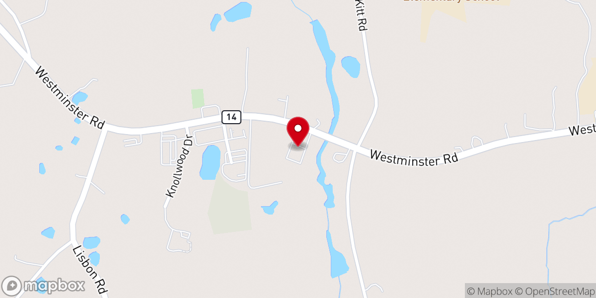Map showing location of St. Augustine Church