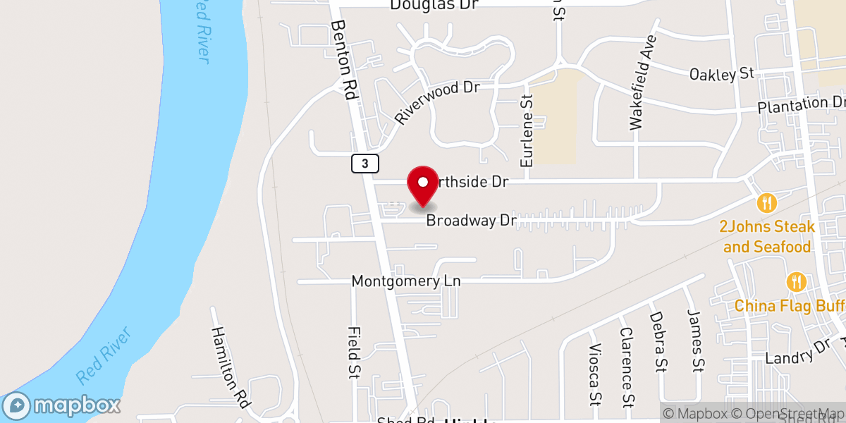 Map showing location of Agape Faith Ministries