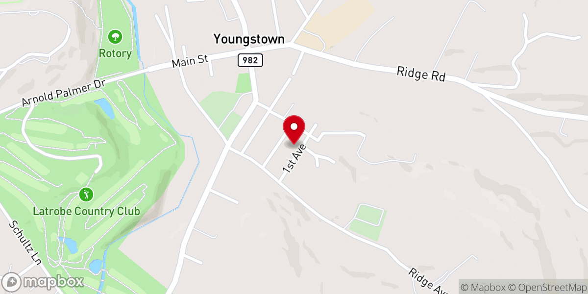 Map showing location of The Church of God