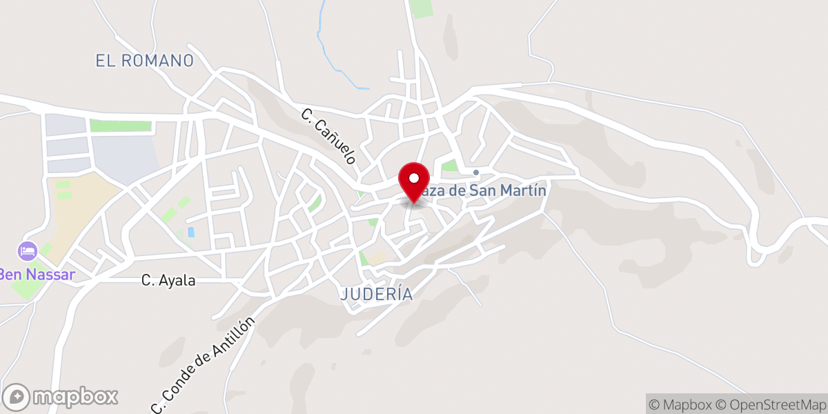 Map showing location of Santuario de las Sagradas Reliquias