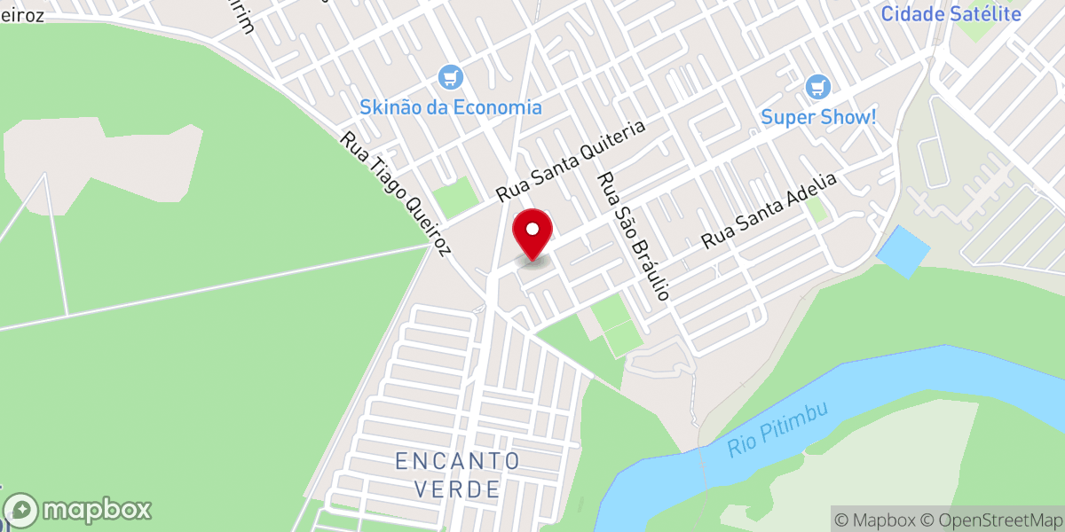 Map showing location of Igreja Evangélica Avivamento Bíblico