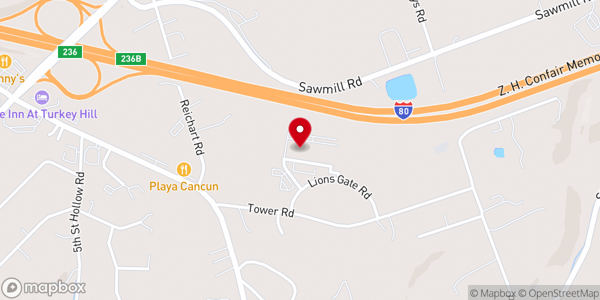 Map showing location of Zion Babes Foundation
