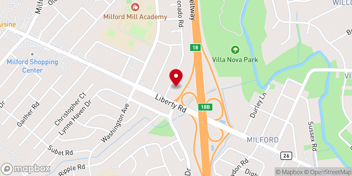 Map showing location of One God One Thought Center