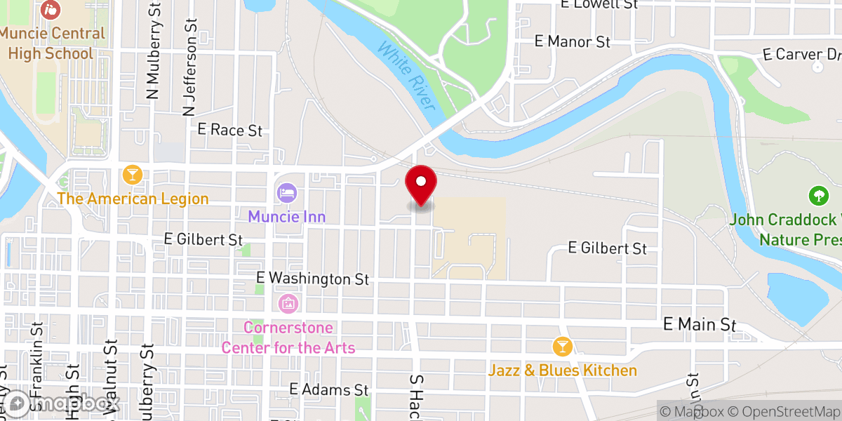 Map showing location of Saint Lawrence Catholic Church - Food Pantry