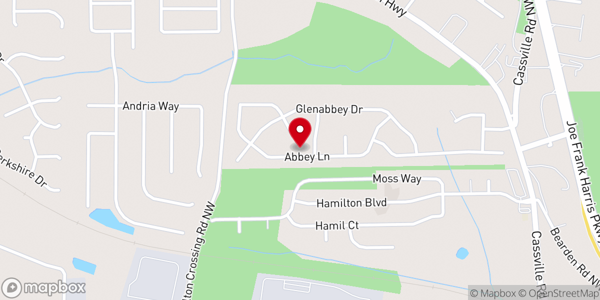 Map showing location of Sunrise Community of Georgia