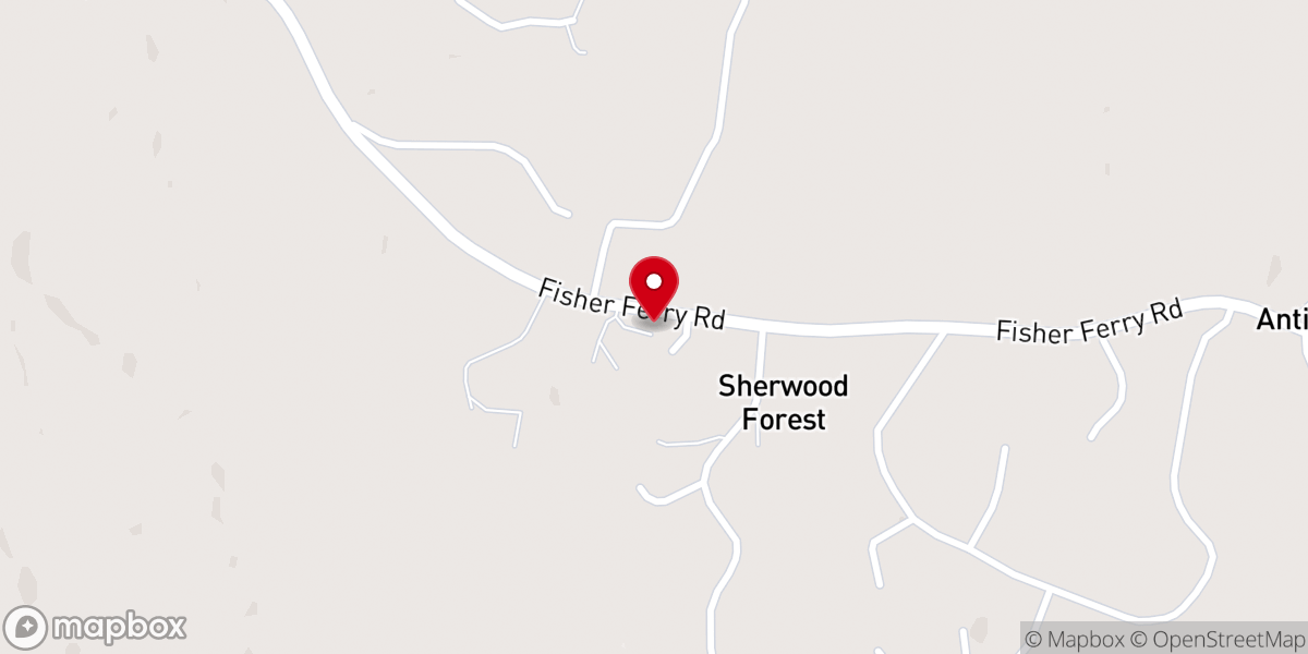 Map showing location of Worship Christian Center