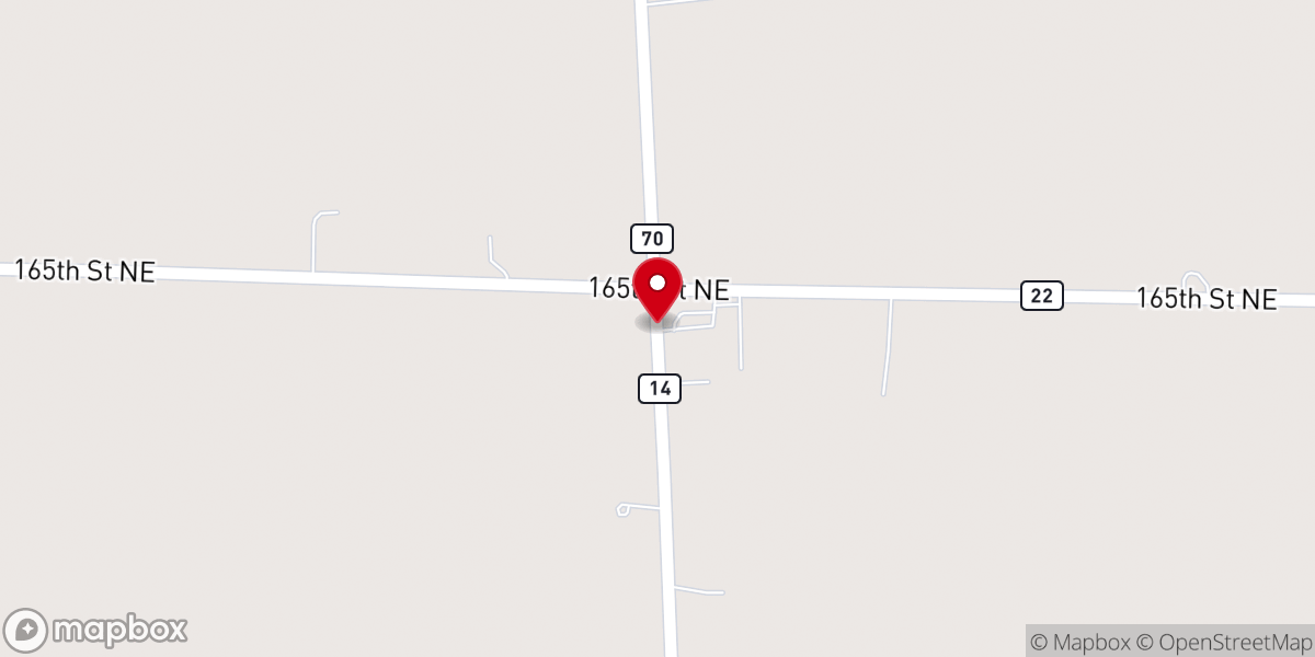 Map showing location of St Elizabeth Church