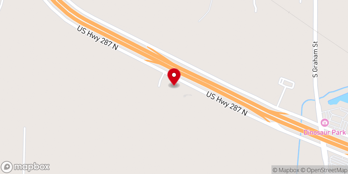 Map showing location of Cowboy Church Henrietta TX