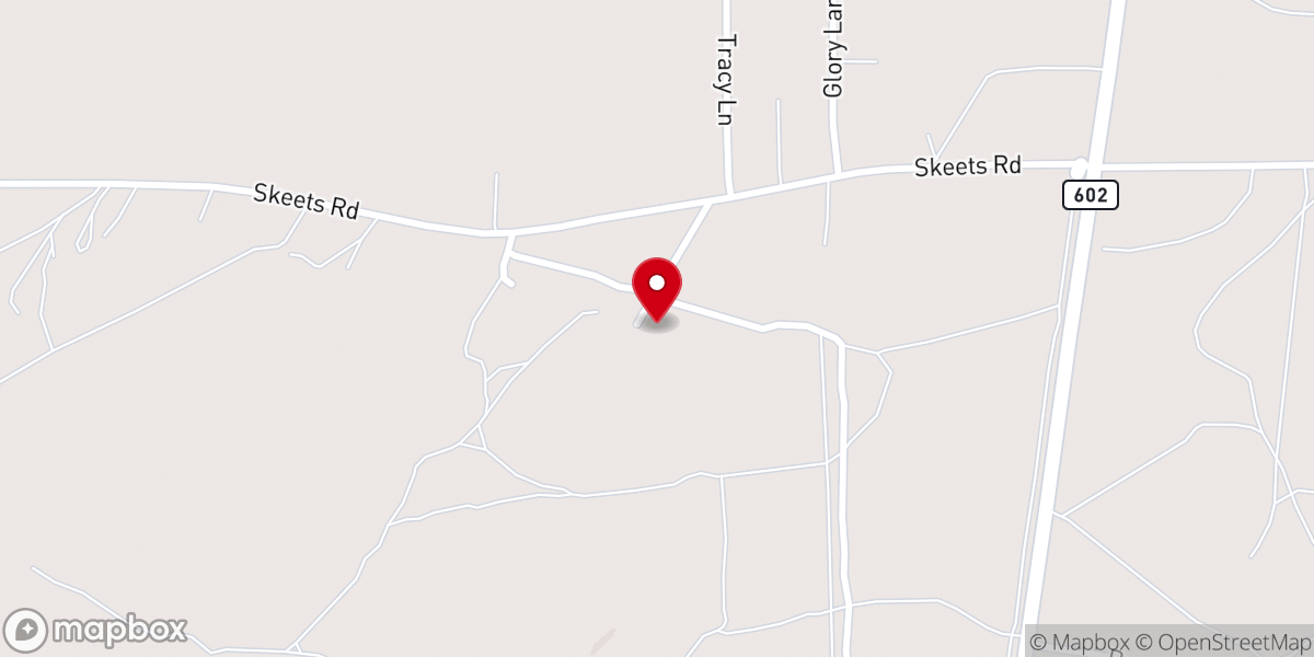 Map showing location of House of Fellowship Church