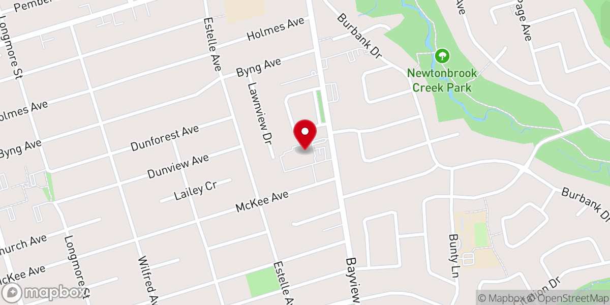 Map showing location of Beth Tikvah Synagogue