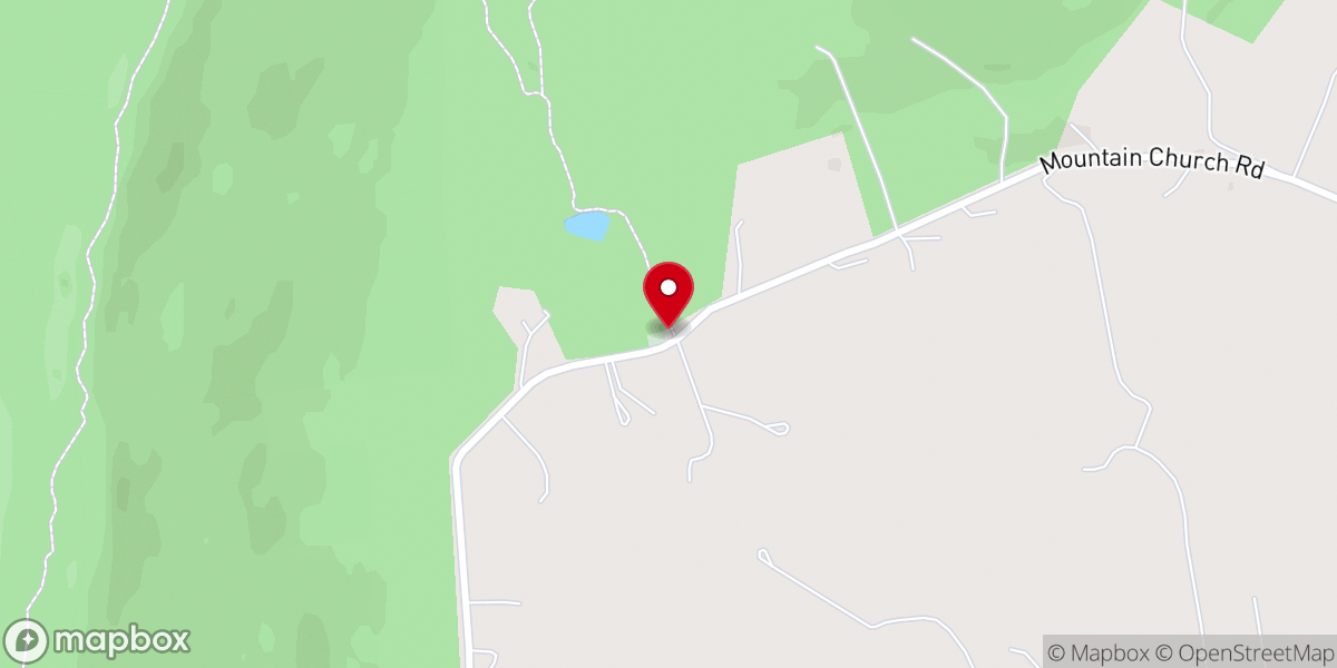 Map showing location of Locust Valley First Church of God