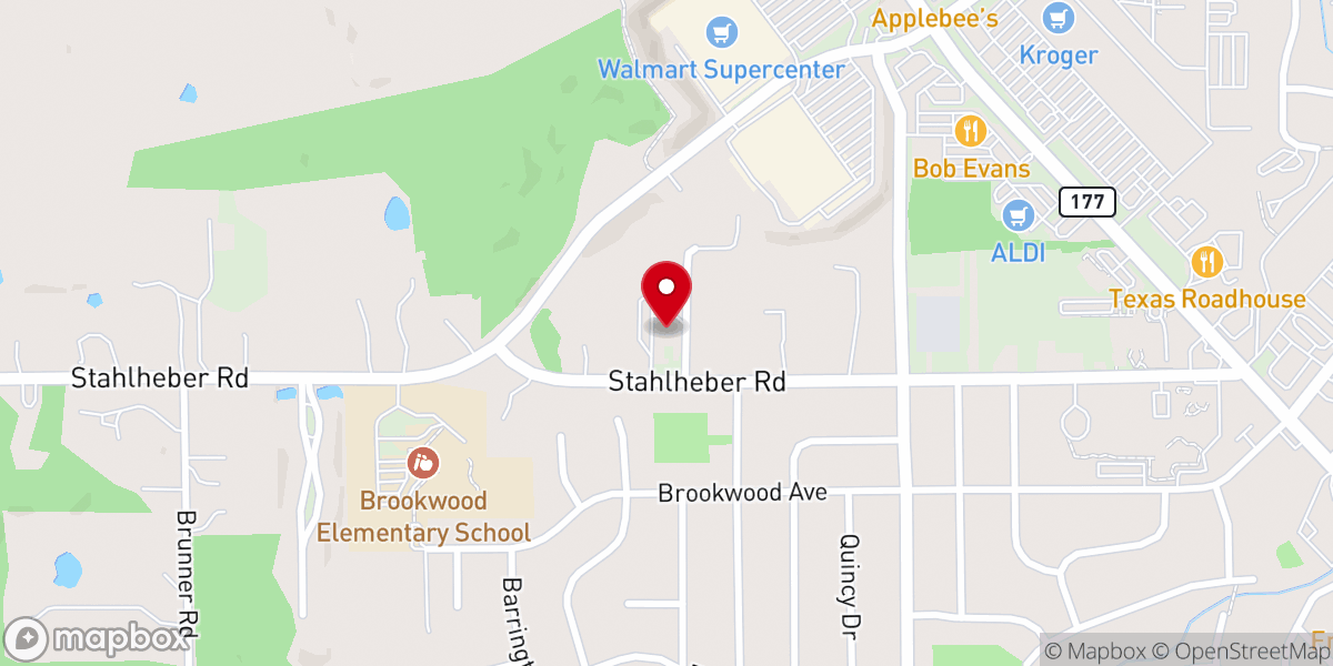 Map showing location of The Well Bible Church