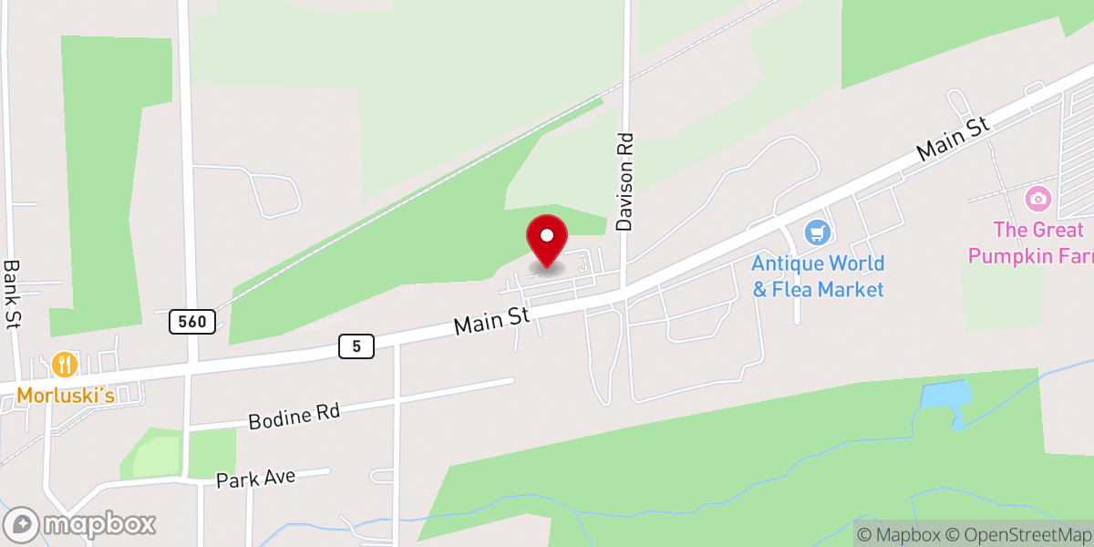 Map showing location of Our Lady of Peace Rc Church
