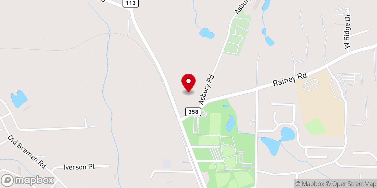 Map showing location of Verve Church
