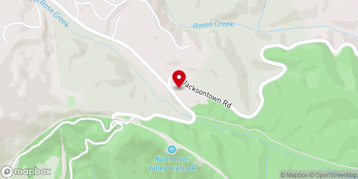 Map showing location of Outlaw Country Kids