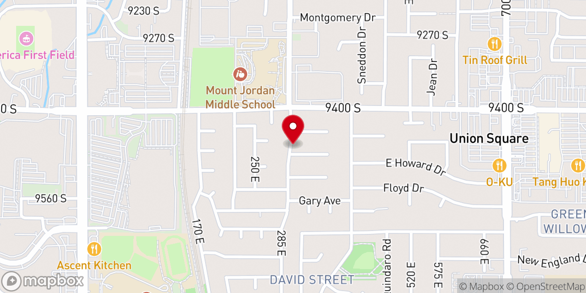 Map showing location of New Creation Church of Salt Lakeinc