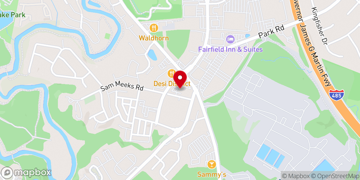 Map showing location of SCBC Main Auditorium