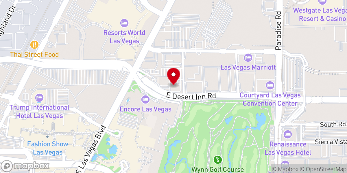 Map showing location of The Roman Catholic Archdiocese of Las Vegas