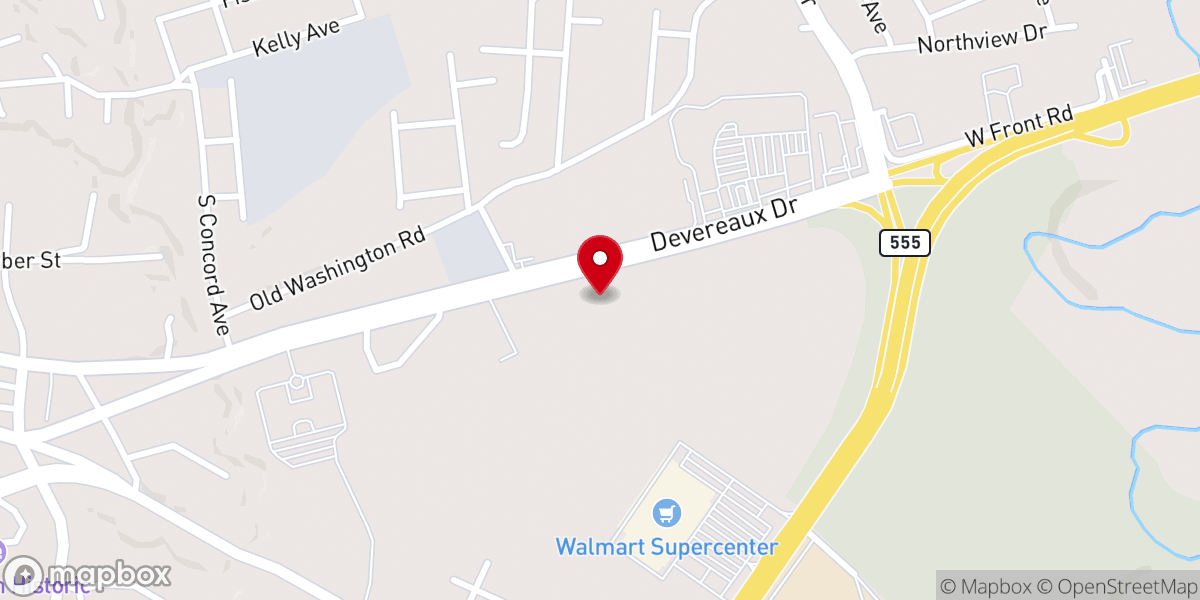 Map showing location of Inspirational Bookstore