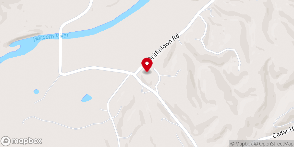 Map showing location of Chapel Hill Church of Christ