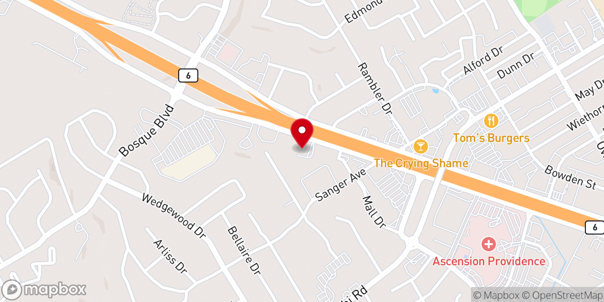 Map showing location of Seventh Day Adventist Church & School