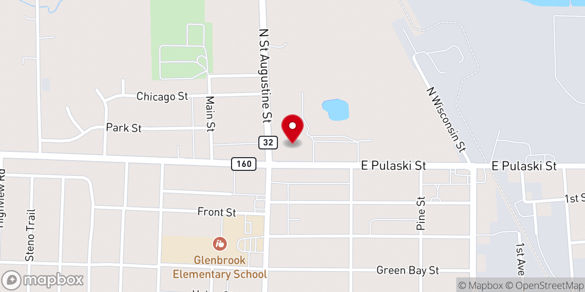 Map showing location of Assumption BVM Catholic Church