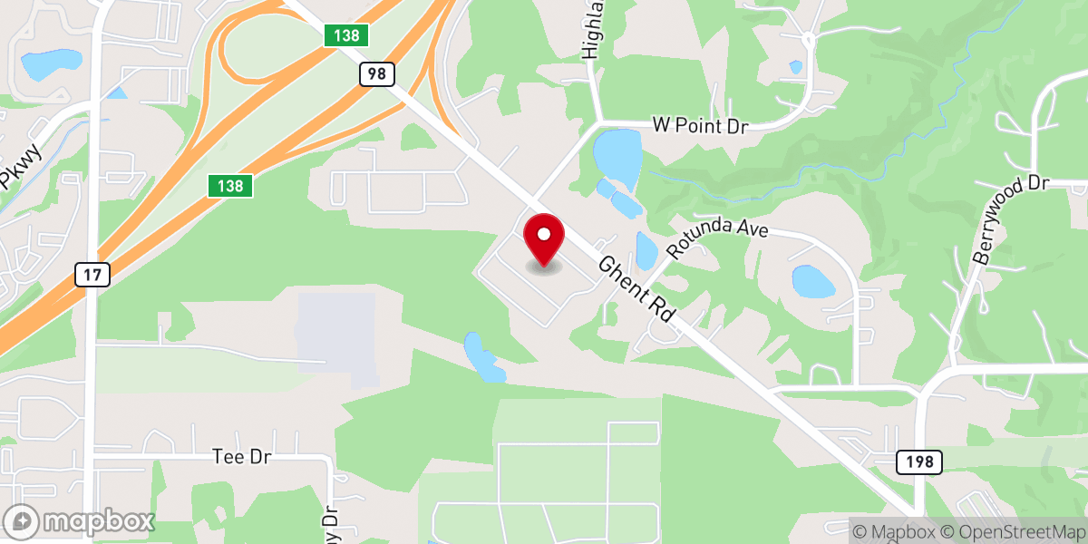 Map showing location of Grace Church, Bath Campus (Ghent Location)