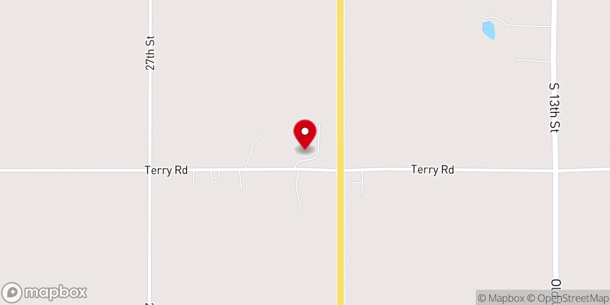 Map showing location of Pilgrim Nazarene Church