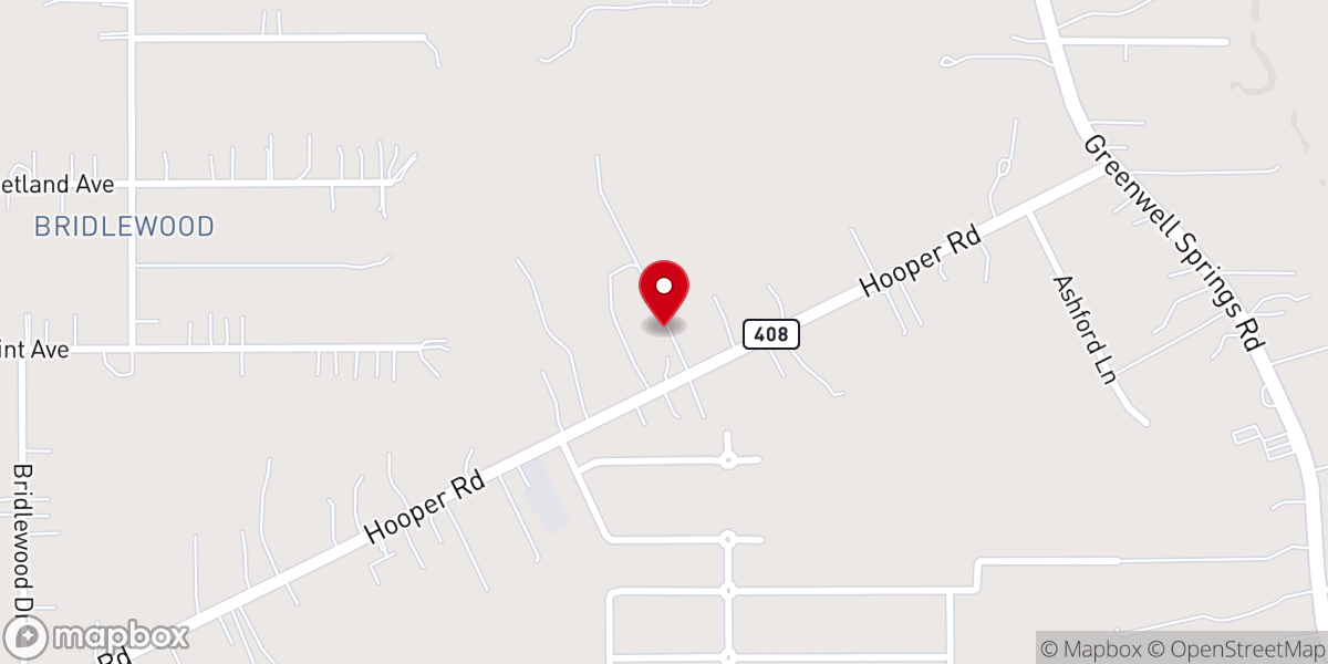 Map showing location of MID SOUTH CHURCH FURNISHINGS, INC.