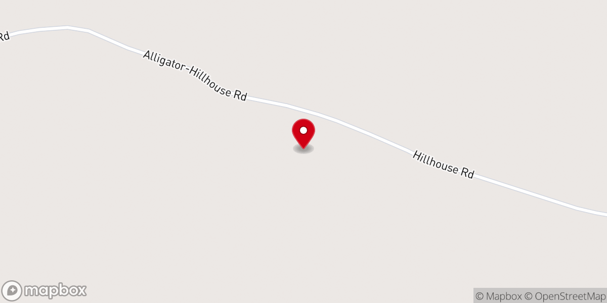 Map showing location of New Ashley Church