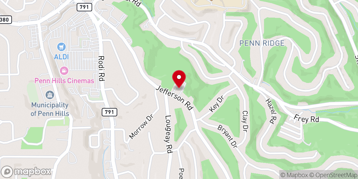 Map showing location of Discipleship Community Church
