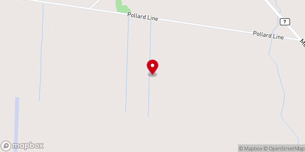 Map showing location of South Buxton United Church