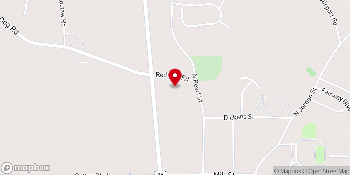 Map showing location of Saint Anne Catholic Church
