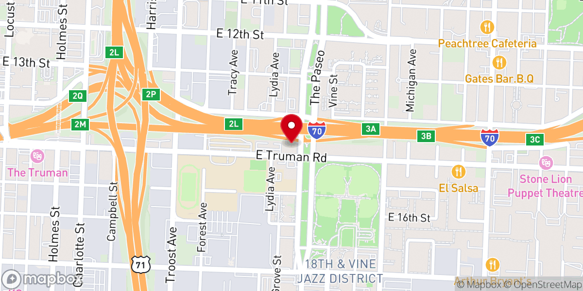Map showing location of St Stephen Baptist Church