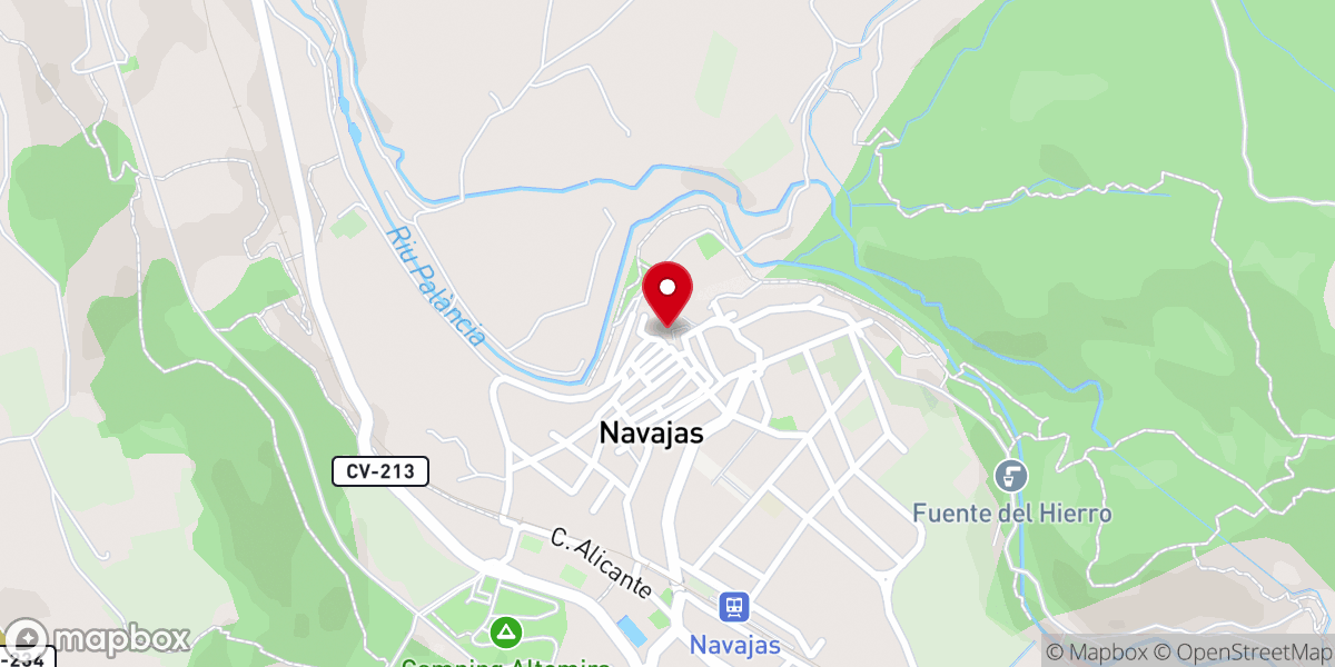 Map showing location of Iglesia parroquial de la Inmaculada Concepción