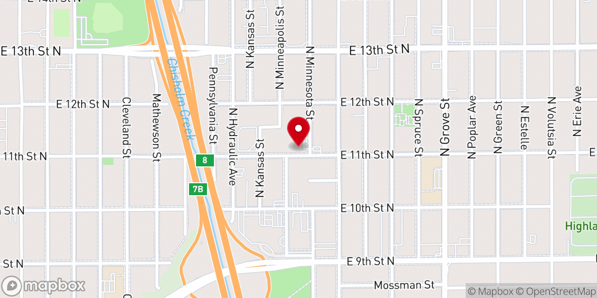 Map showing location of Emmanuel Pentecostal Temple