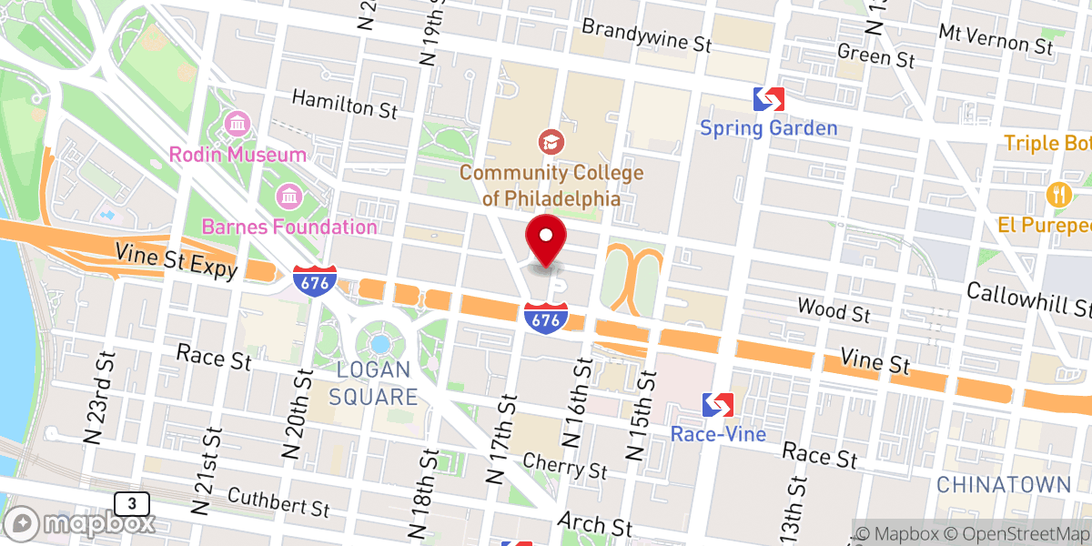 Map showing location of Christian Church - Tower of My Salvation