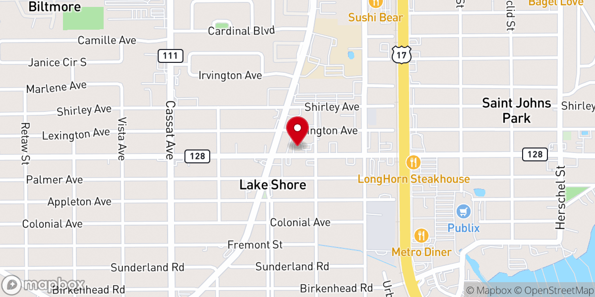 Map showing location of Resurrection Church Anglican