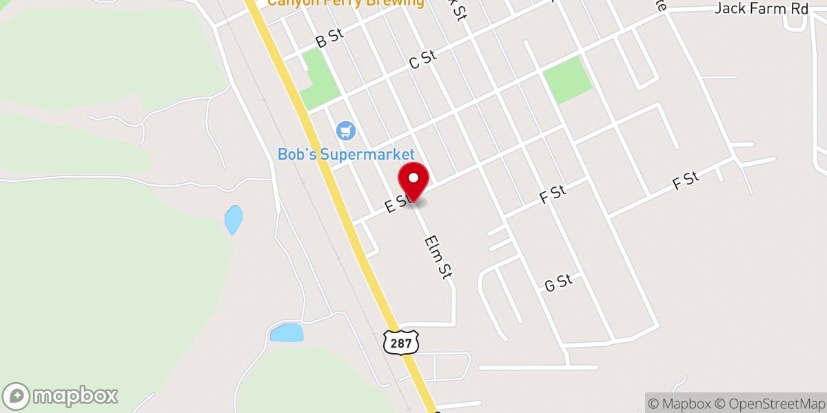 Map showing location of Christian and Missionary Church