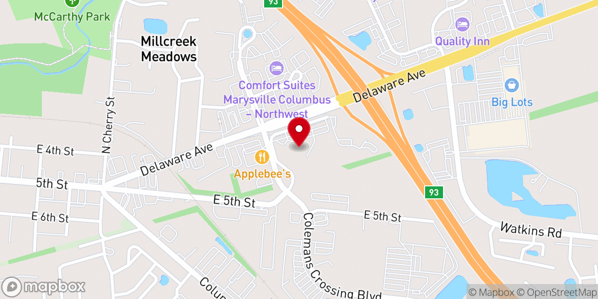 Map showing location of Beloved United Methodist Church