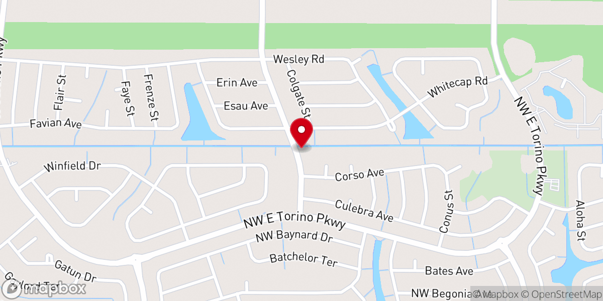 Map showing location of LuvGod Assembly