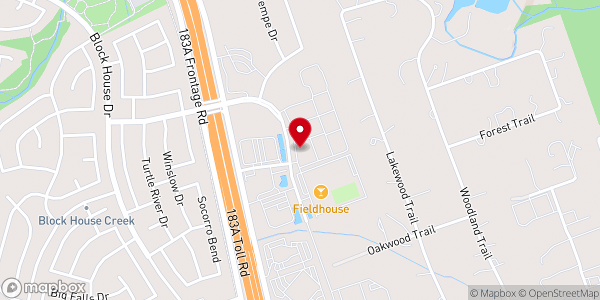 Map showing location of LifeFamily Leander