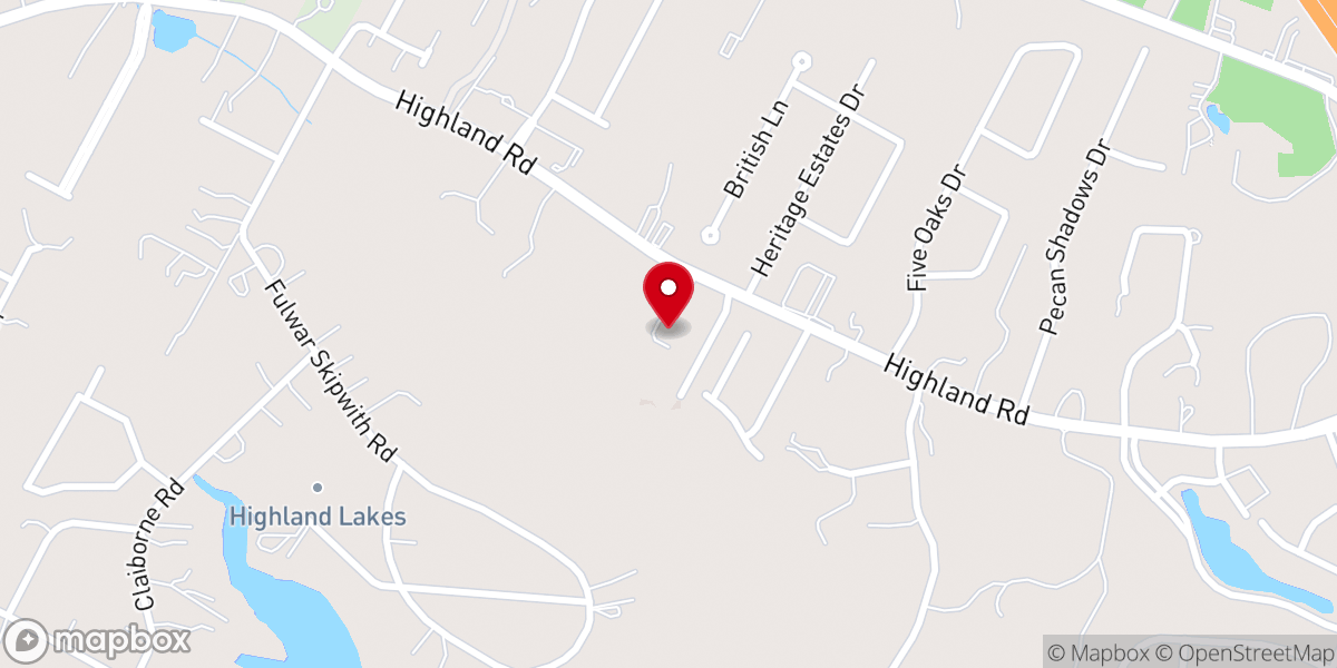 Map showing location of New Rising Sun Baptist Church