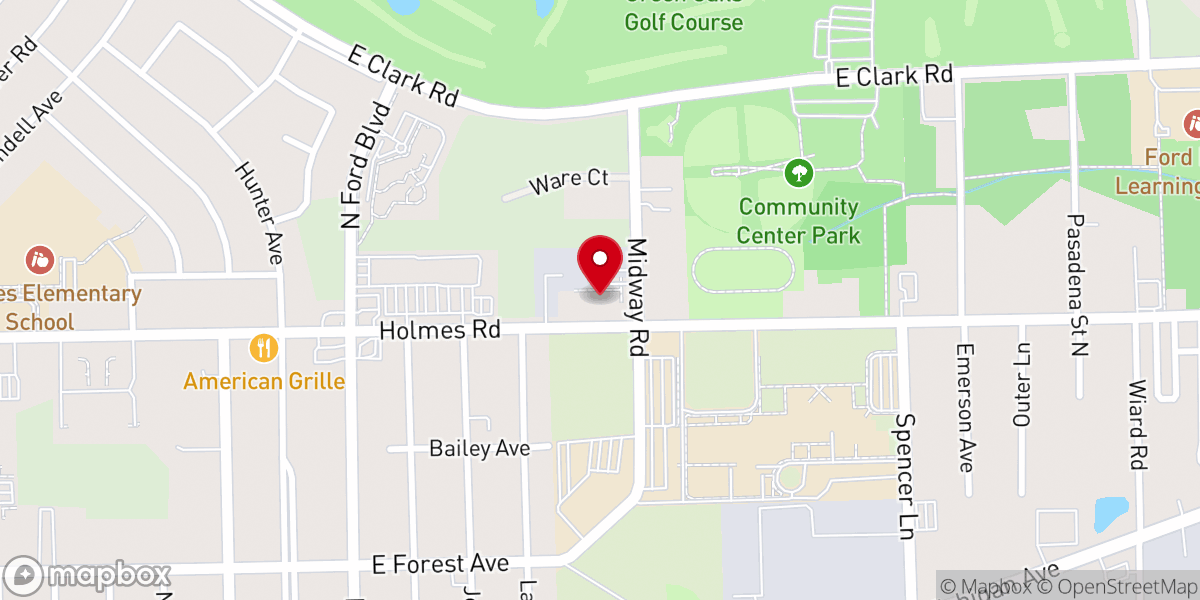 Map showing location of Word of Deliverance Church