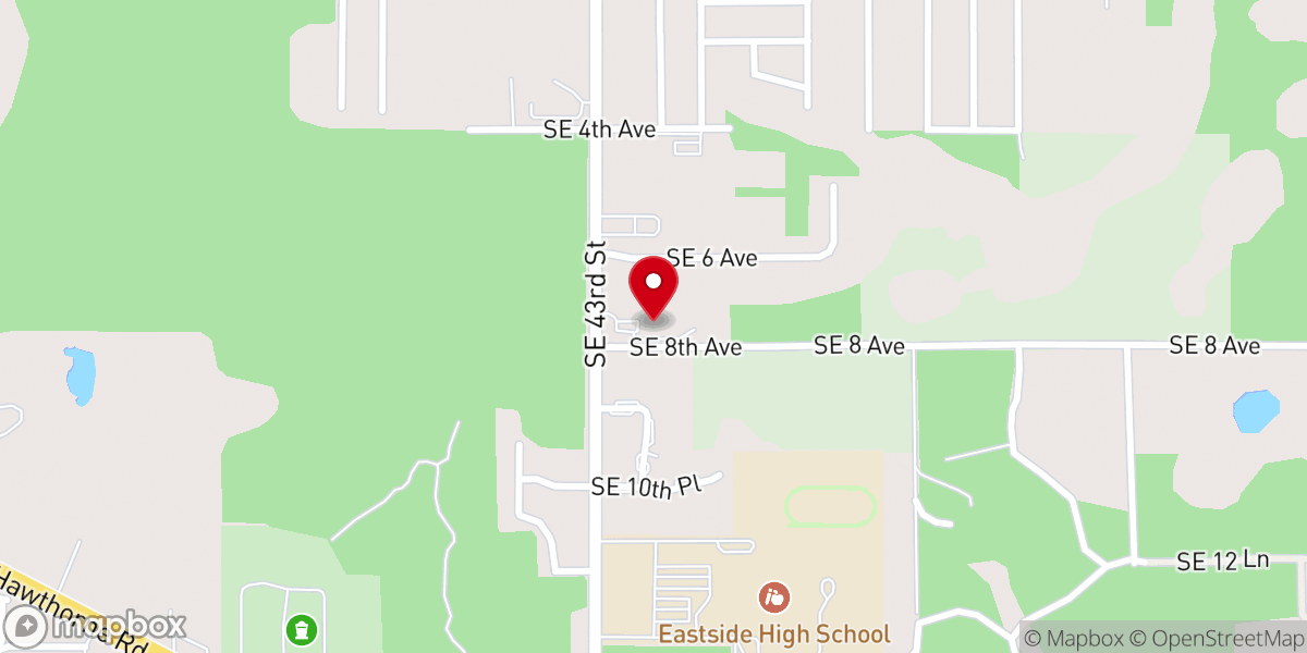 Map showing location of Bethel African Methodist Episcopal Church