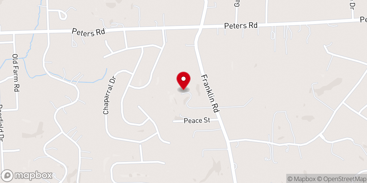 Map showing location of Good Samaritan Church-Brethren
