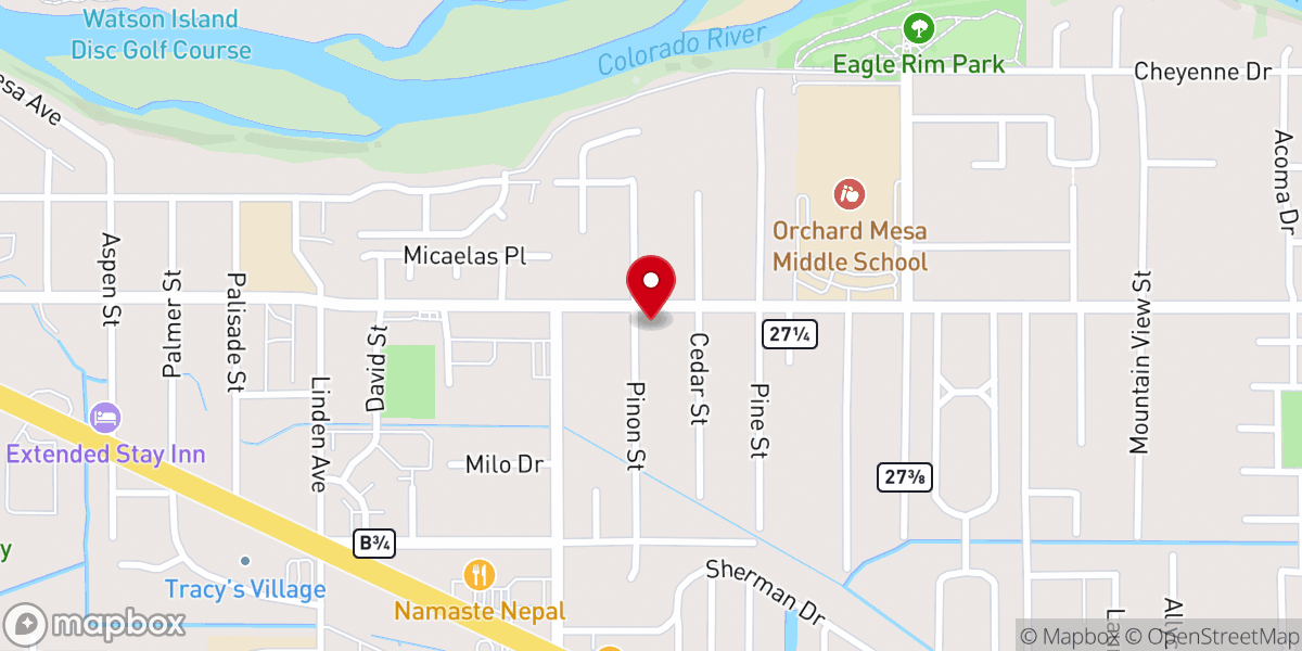 Map showing location of 970.church