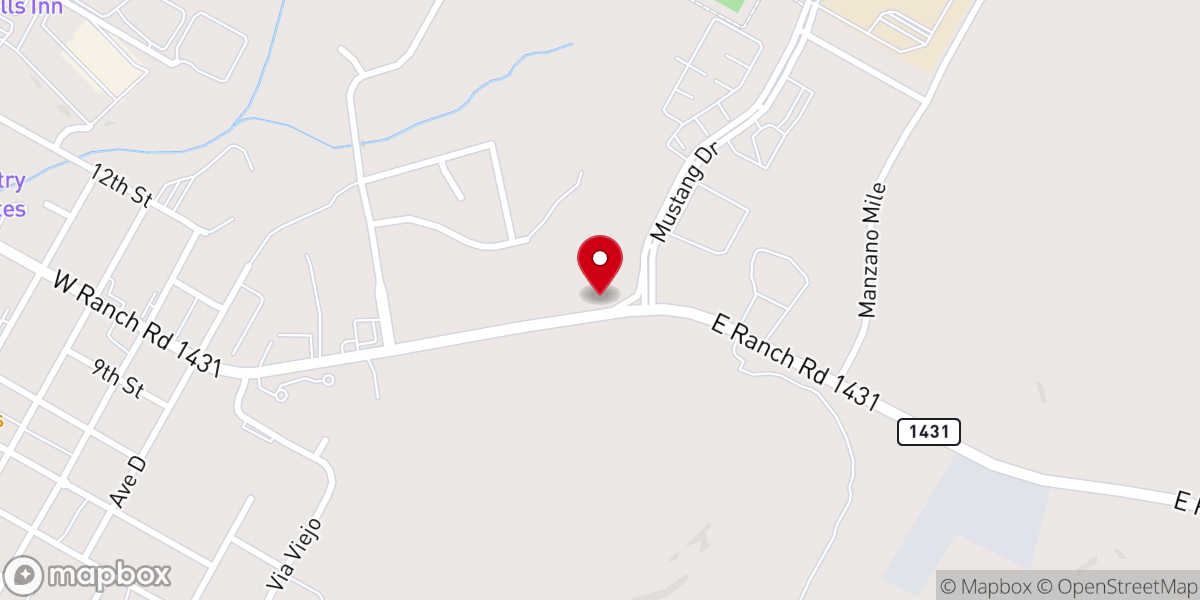 Map showing location of RockPile Church