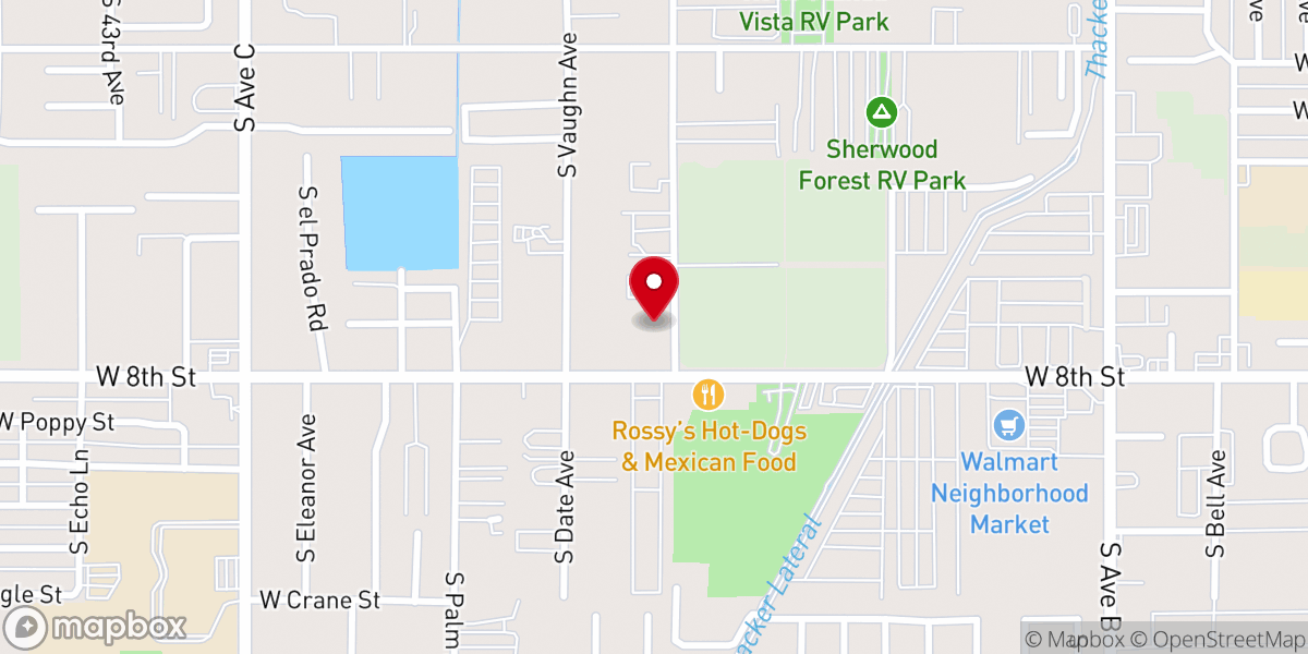 Map showing location of Full Gospel Lighthouse Pentecostal Church of God