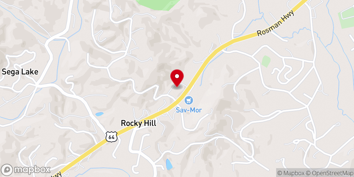 Map showing location of Destiny Church